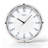 White Round Analog Wall Clocks