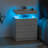 Gebelein Manufactured Wood Nightstand with Wireless Charging Station and LED Lights-276735205