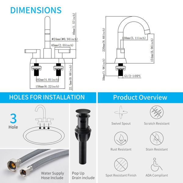 Dimensions du produit