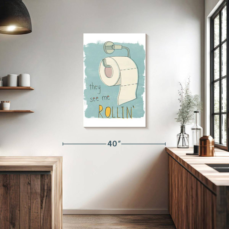 Jeu de mots Tergel Potty, H 36 po x l 24 po