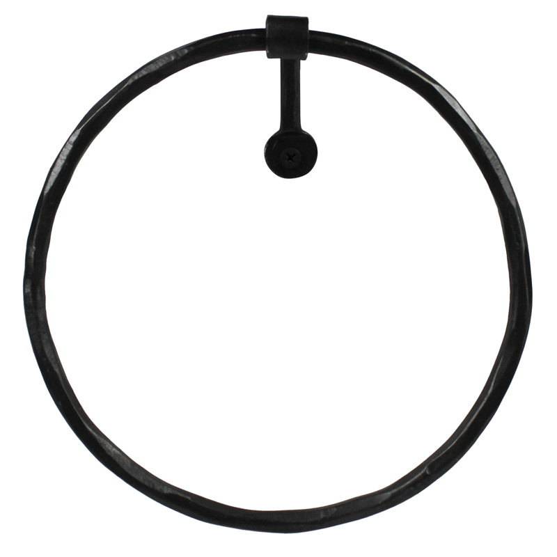 Anneau à serviette, Noir satiné
