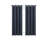 Nautica Synthetic Solid Color Blackout Thermal Rod Pocket Curtain Panels-64819187-64819184