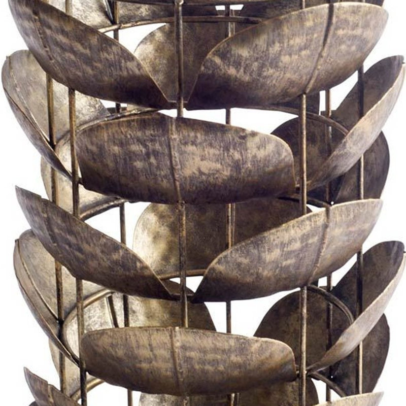 Porte-bougie de table 10 po Bronze