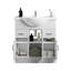 Alizandra 725 mm Freestanding Combined Vanity Unit with Drop In Ceramic Basin