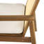 Lopit Outdoor Solid Wood Dining Chair with Cushion