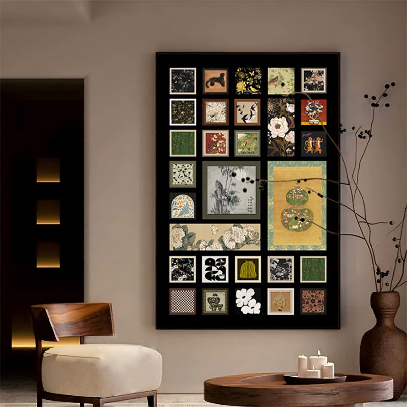 Art mural Mid-Century, H 59,06 po x l 39,37 po