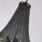 6-light Empire Graphite Tassel Chains Chandelier