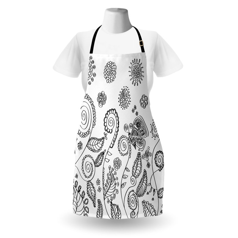 Tablier floral