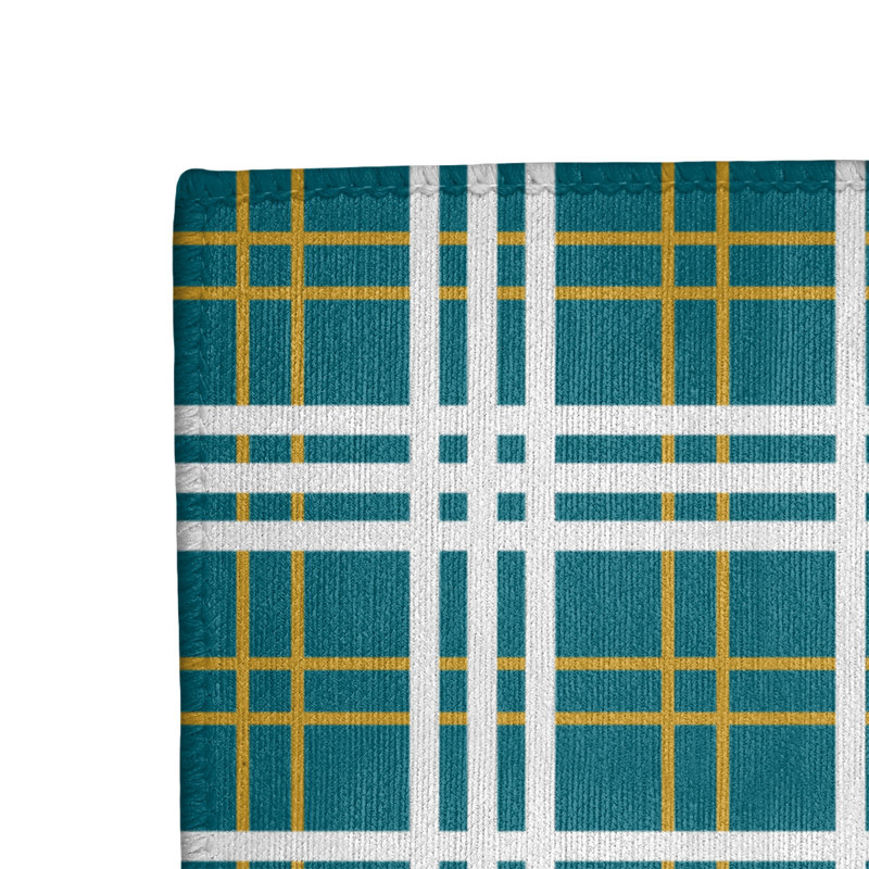 Plaid Indoor Rug, Rectangle 2' x 3'