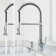 Edison 19 H 1-handle Pull-Down 2-Function Sprayer Kitchen Faucet and Soap Dispenser