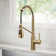 KRAUS Coda Commercial Style 2-Function Single Handle Pull Down Kitchen Faucet
