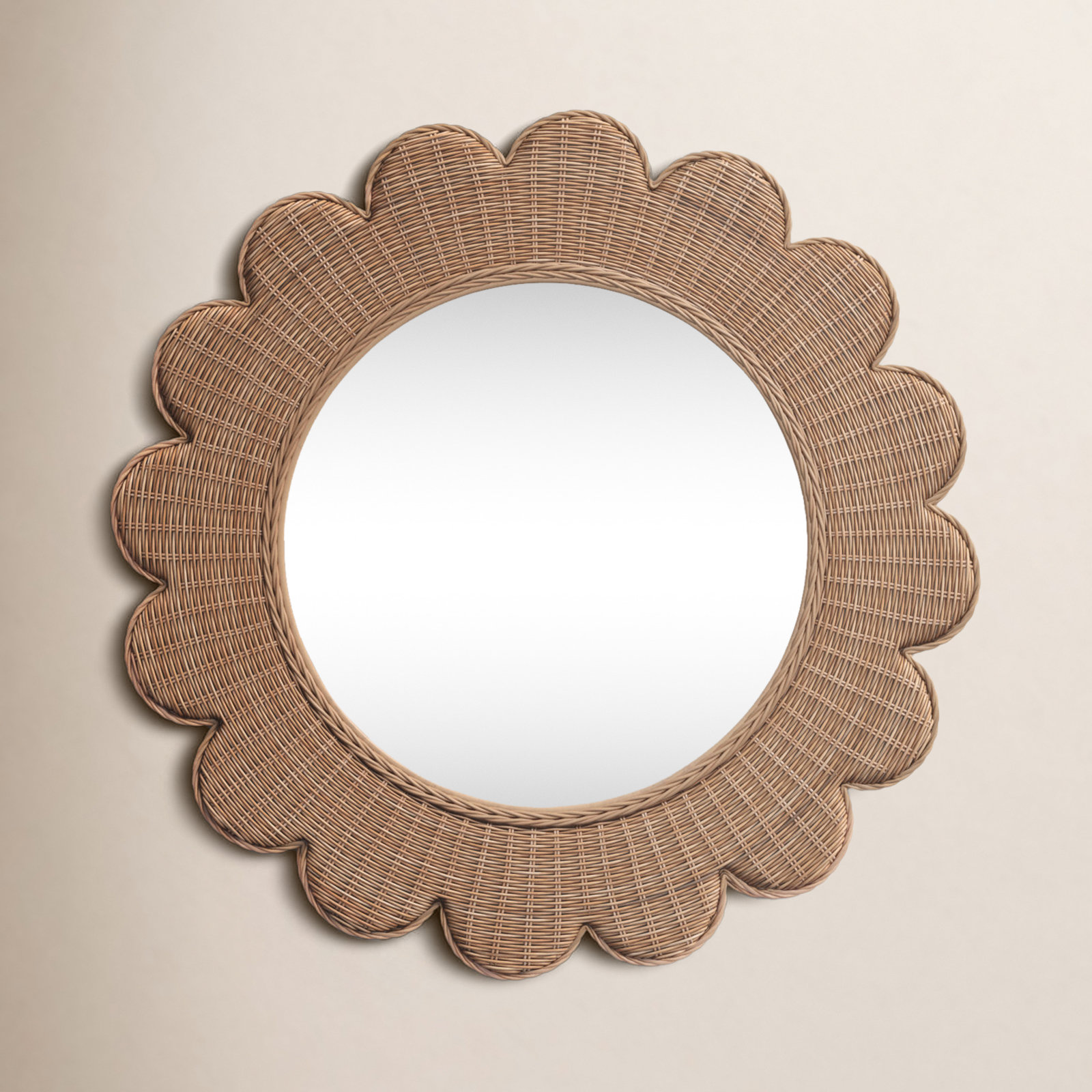 Sonia Rattan Scalloped Mirror