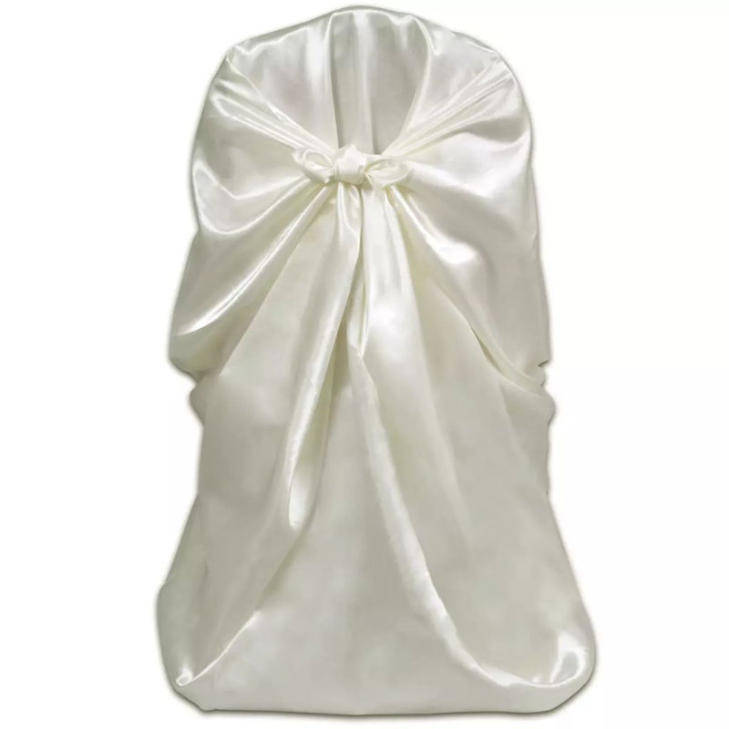 Housse de chaise de mariage, Crème