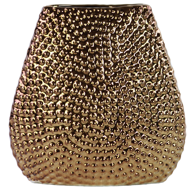 Vase de table en grès, Bronze
