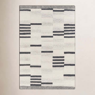 Uptown Hand Tufted Wool Geometric Indoor Rug