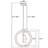 Nyla Single Light Brass Pendant