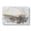 High over the Chicago Skyline in Abstract - Wrapped Canvas-55312682