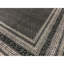 Tapis noir de haute qualité noué à la main
