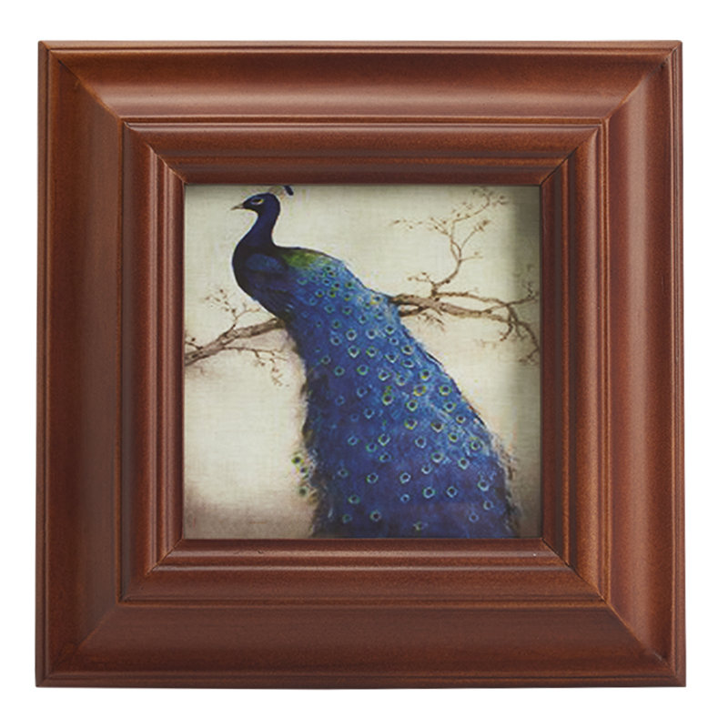 Brown Solid Wood Storage Picture Frame