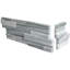 Stonecrest 6 in. x 18 in. Honed Marble Ledger Corner Wall Tile-92075684