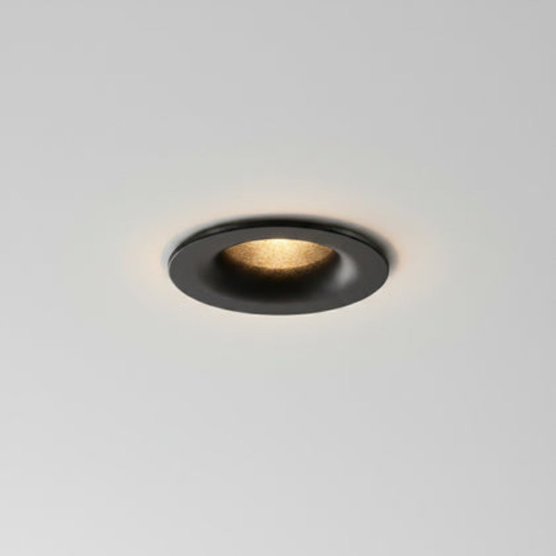 5 Watt LED Black Ceiling Recessed Downlight, Black