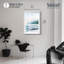 «Ocean Tinted Rise Shadowbox Print Coastal Art Prints» par Notoriart-116883104-116883111