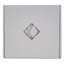 CLIPPED DIAMOND PERLA avec BIANCO DOLOMITE DOT
