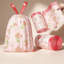 Sac poubelle à cordon de 4 gallons de 156 gallons, résistant aux déchirures, pour les petites poubelles, résistant aux fuites avec un parfum floral pour la salle de bain, le bureau, la cuisine et la chambre à coucher