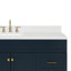 Meuble-lavabo sur pied simple 66 po avec plateau en quartz Hamlet-94003751-121645310
