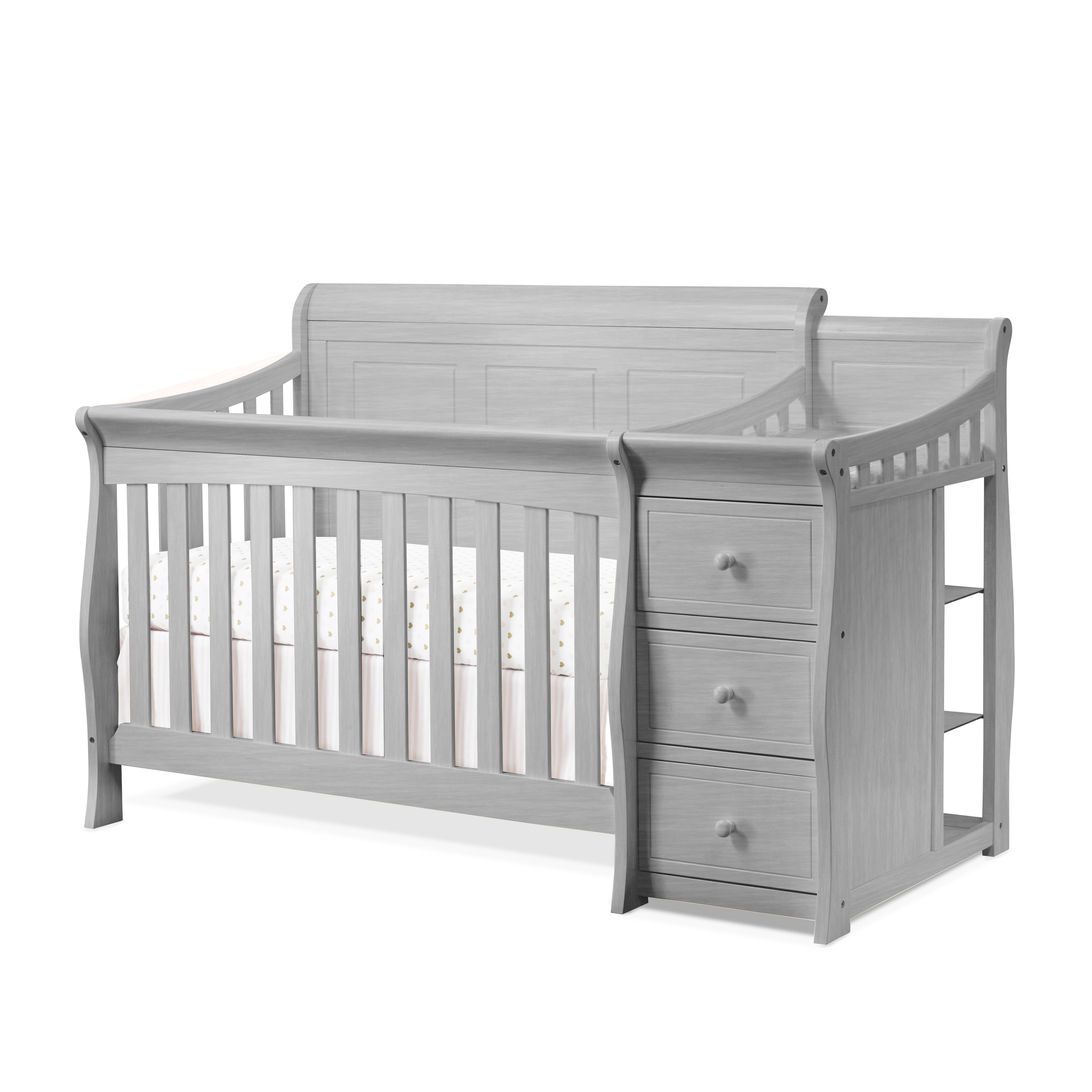 Sorelle Princeton Elite 4-in-1 Convertible Crib and Storage & Reviews