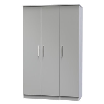 Borgeson Triple Plain Wardrobe