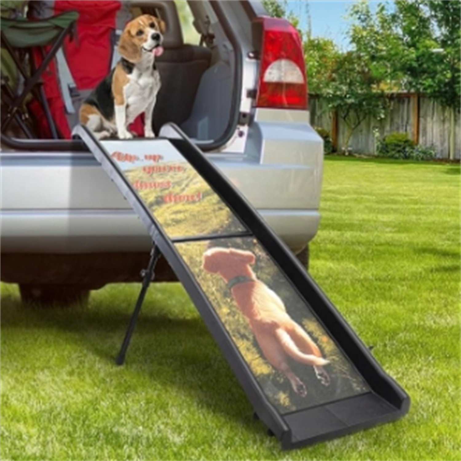 Archie & Oscar™ Portable Climbing Dog Ramp, Folding Dog Ramp Of Truck ...