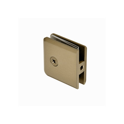 NCYINOX Heavy Duty Beveled Hole-in-Glass Style Glass Clamp