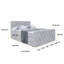Rudmer Bed with Mattress-102361082-102361087