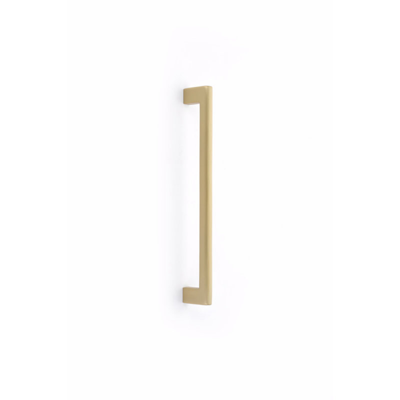 Emtek Trail Appliance Pull 12" Center-to-Center (-1P-13in. L), Unlacquered Brass, 12" Center to Center