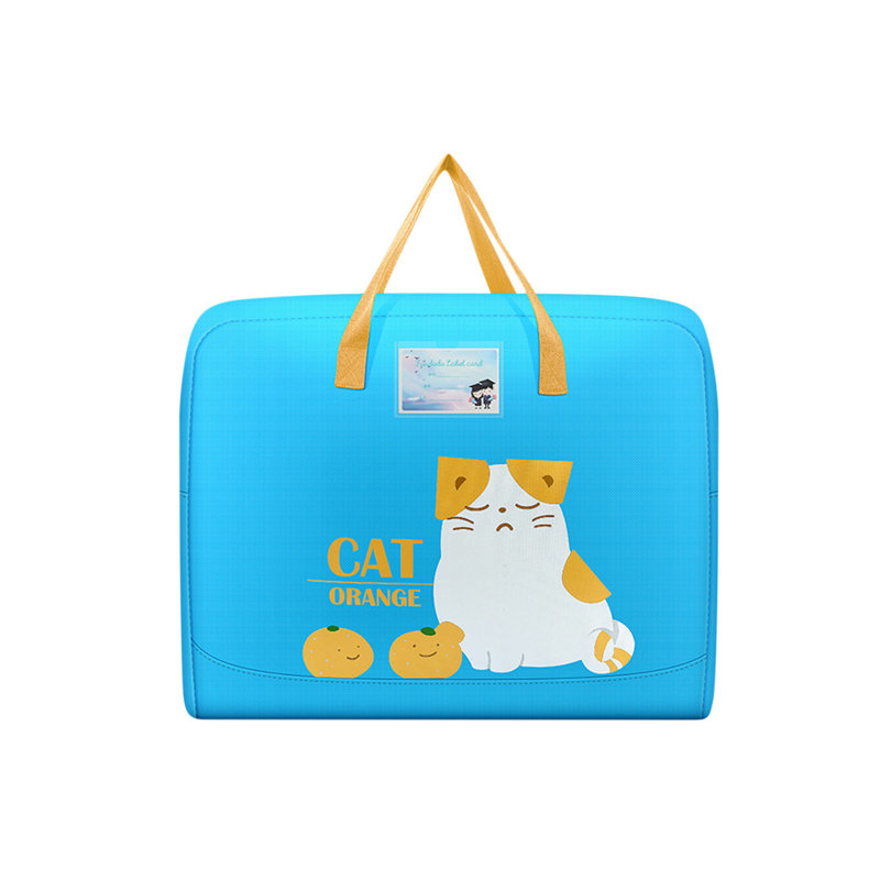 Sac de rangement pour courtepointe pour enfants et jardin, Blue