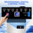 Commercial Ice Maker Machine with 20 Storage Bin, 110Lbs/24H