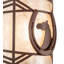Horseshoe 1 - Light Flush Mounted Sconce-16183218-16183217