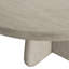Arcadia Round Oak Extendable Pedestal Dining Table