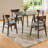Aquin Round Solid Wood Base Dining Table-784043056