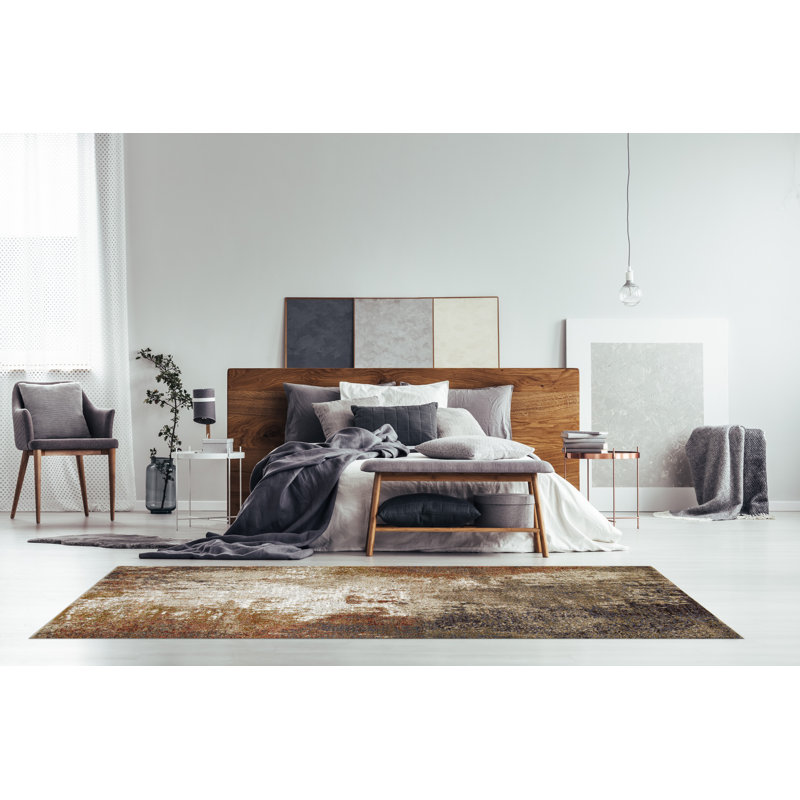 Zanyria Abstract Indoor Rug, Rectangle 7'7" x 10'