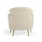 Yana White Upholstered Armchair