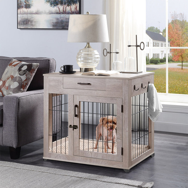 Tucker Murphy Pet Adrihana Pet Crate Size: 34.46 H x 42.52 W x 29.92 D DAD221B022614557ADF472F5958CE9E2