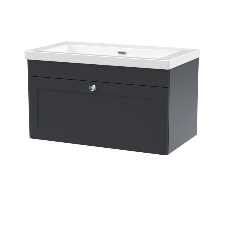 Classique Bathroom Vanity, Soft Black, 81.3 cm W