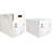 Storage Boxes, Letter/Legal,  White, 12-Pack