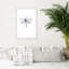 Dragonfly Insect Nature - Single Picture Frame Print-150399309-150399296