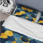 Blue Yellow Modern Circles I - Ensemble de housse de couette moderne-109145547