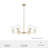 Hunter Xidane With Clear Glass 6 Light Chandelier Ceiling Light Fixture-73725975