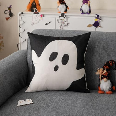 La housse de coussin d'Halloween couvre les décorations extérieures d'Halloween pour la décoration intérieure
