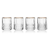 Carrick Gold 10 oz. Double Old Fashion Glasses